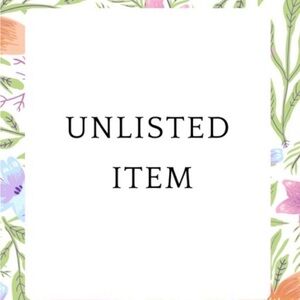 Unlisted Item